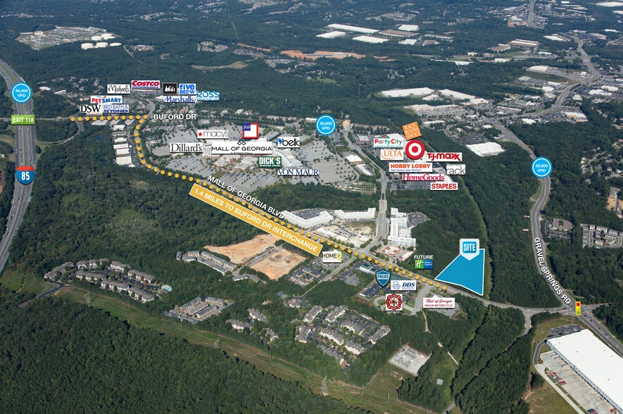 2740 Mall Of Georgia Blvd, Buford, GA à vendre - Photo du bâtiment - Image 2 de 3