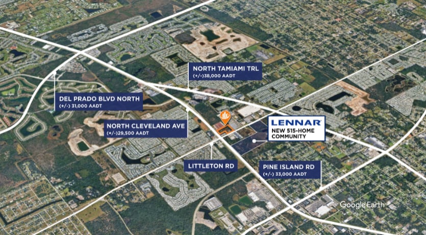 8460 Littleton Rd, North Fort Myers, FL for sale - Aerial - Image 2 of 4