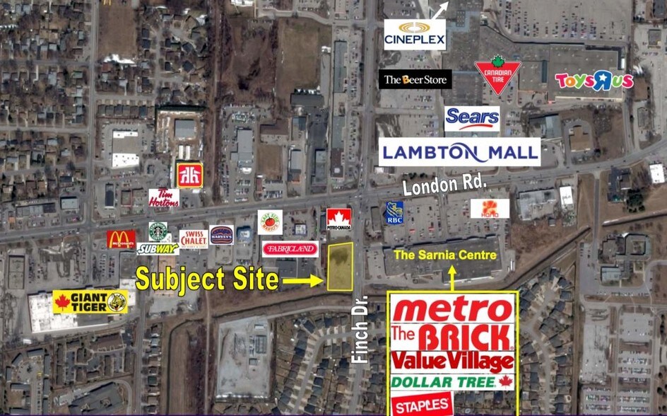 1099 Finch Dr, Sarnia, ON à louer - Aérien - Image 3 de 3