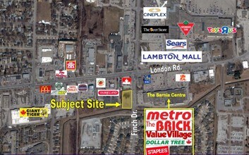 1099 Finch Dr, Sarnia, ON - AERIAL  map view