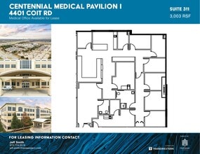 4401 Coit Rd, Frisco, TX à louer Plan d’étage- Image 1 de 1