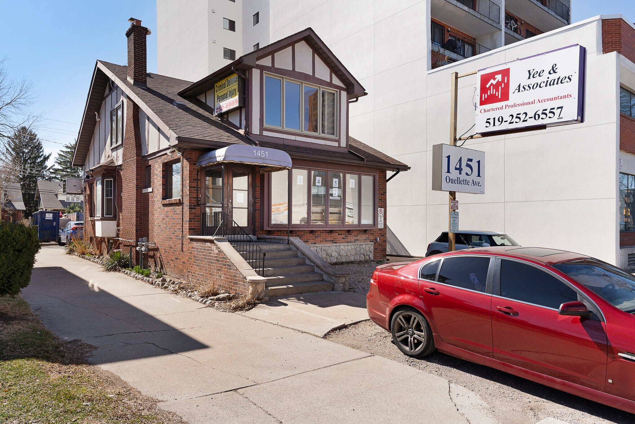 1451 Ouellette Av, Windsor, ON à vendre Photo du bâtiment- Image 1 de 46