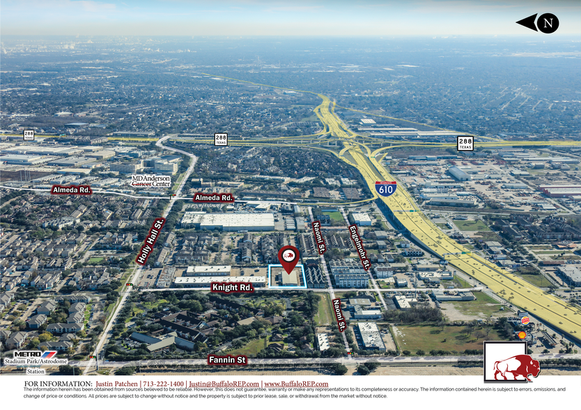 8411 Knight Rd, Houston, TX à vendre - Aérien - Image 3 de 9