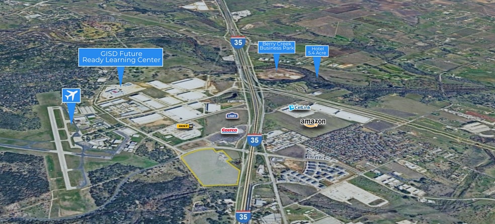 1761 N Interstate 35 Frontage Rd, Georgetown, TX for sale - Aerial - Image 1 of 1