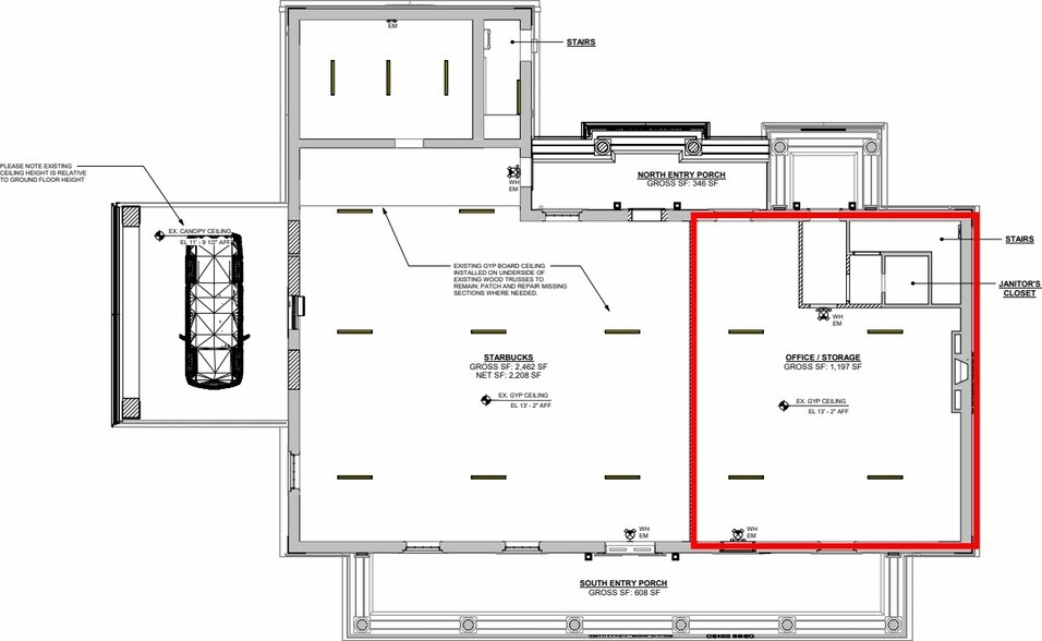 599 Middle Country Rd, Middle Island, NY à louer - Plan d’étage - Image 2 de 5
