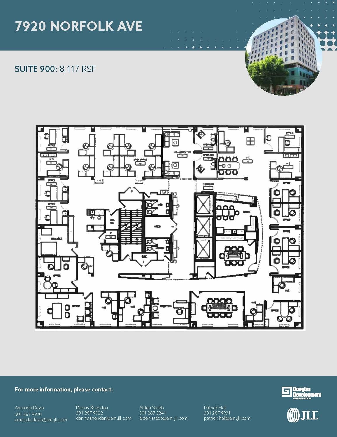 7900-7920 Norfolk Ave, Bethesda, MD for lease Floor Plan- Image 1 of 1