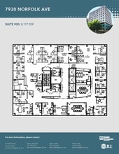 7900-7920 Norfolk Ave, Bethesda, MD for lease Floor Plan- Image 1 of 1