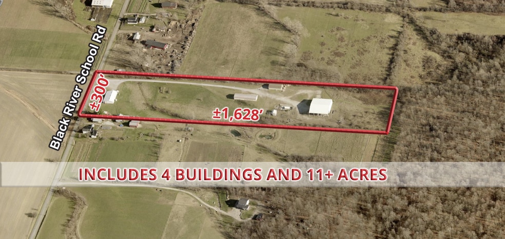 11820 Black River School Rd, Homerville, OH for sale - Building Photo - Image 3 of 11