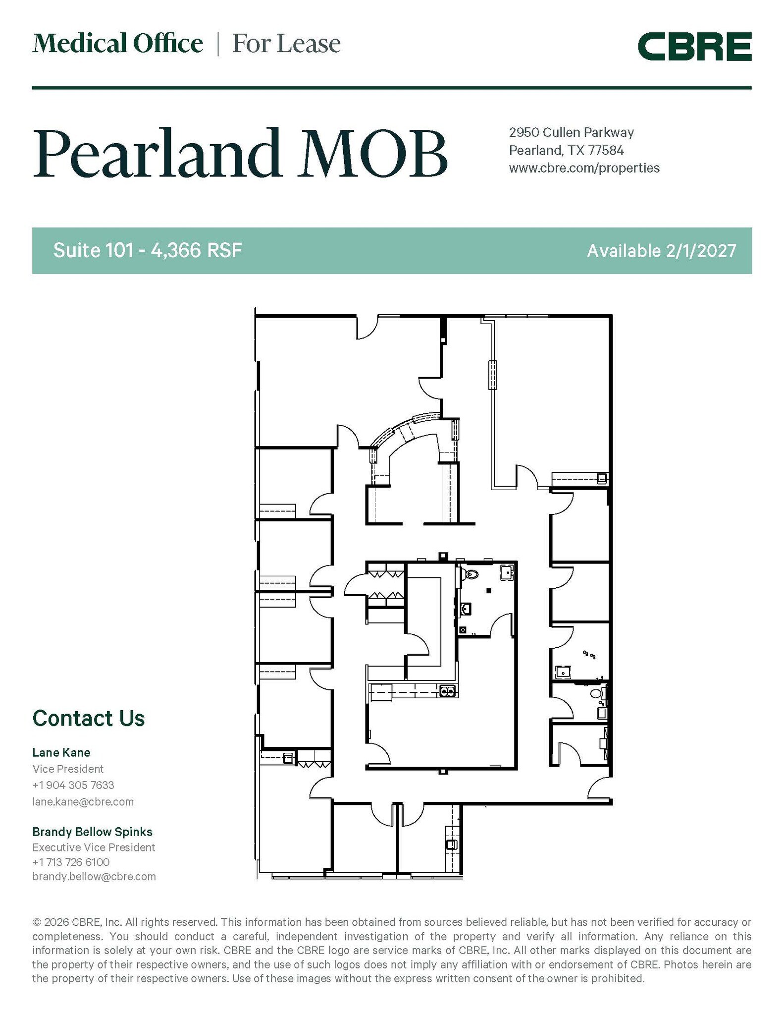 2950 Cullen Pky, Pearland, TX à louer Photo intérieure- Image 1 de 1