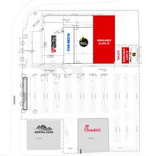 1355 W Main St, Salem, VA à louer Plan de site- Image 1 de 1