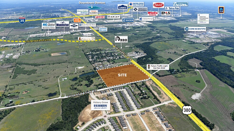NEC Thomas J Egan Rd & US 380, Denton, TX à vendre Photo du bâtiment- Image 1 de 5