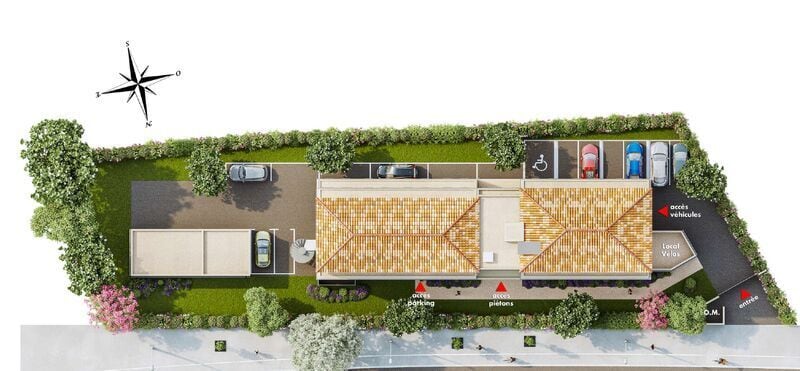 235 Chemin De La Beauvalle, Aix-en-Provence à vendre - Plan de site - Image 1 de 3
