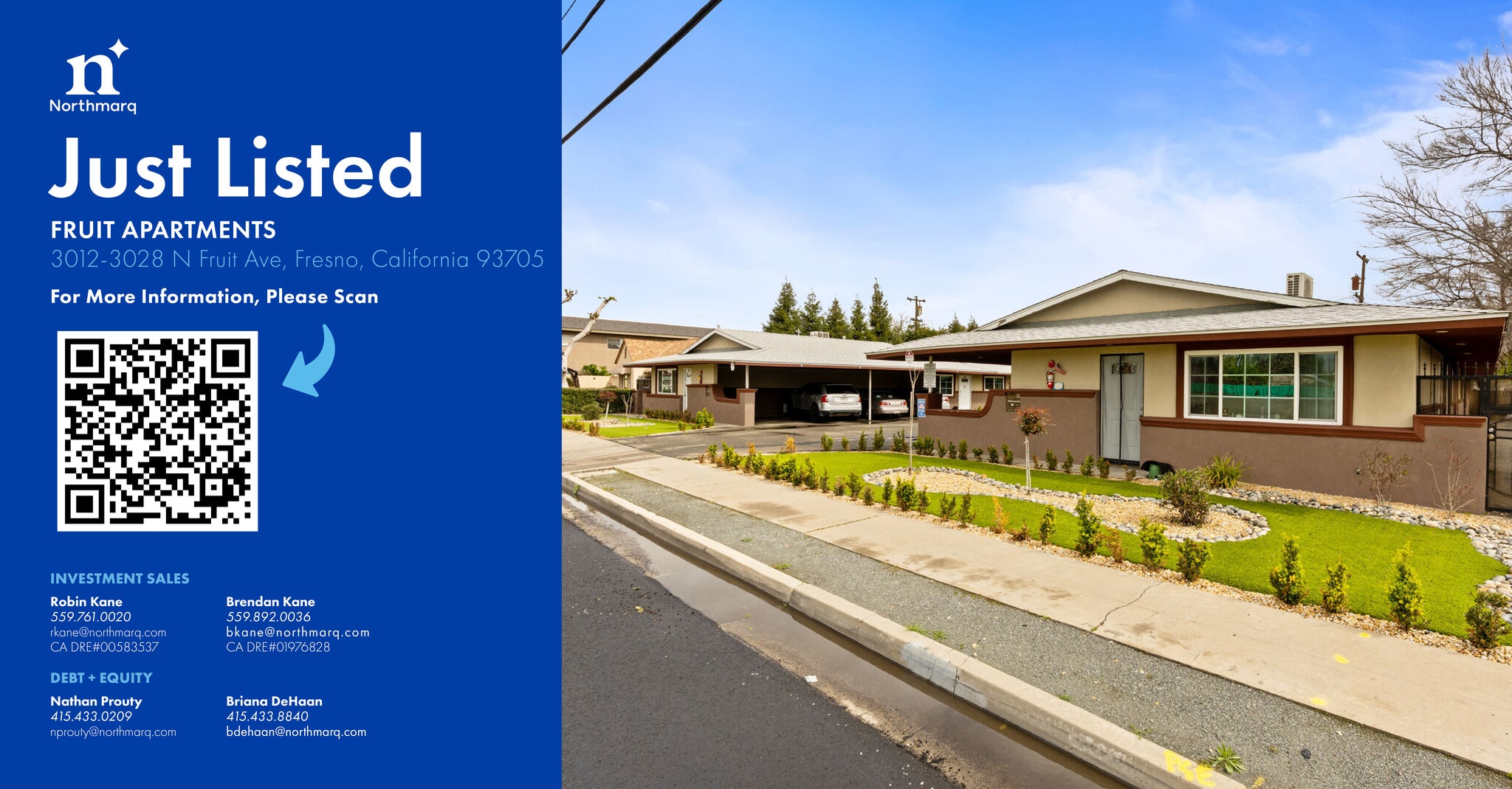 3012-3028 N Fruit Ave, Fresno, CA à vendre Photo du bâtiment- Image 1 de 11