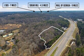 0 Buford Hwy, Cumming, GA - Aerial  map view - Image1