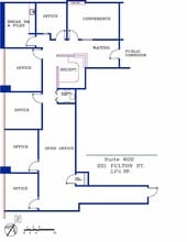 211 Fulton St, Peoria, IL for lease Floor Plan- Image 1 of 2