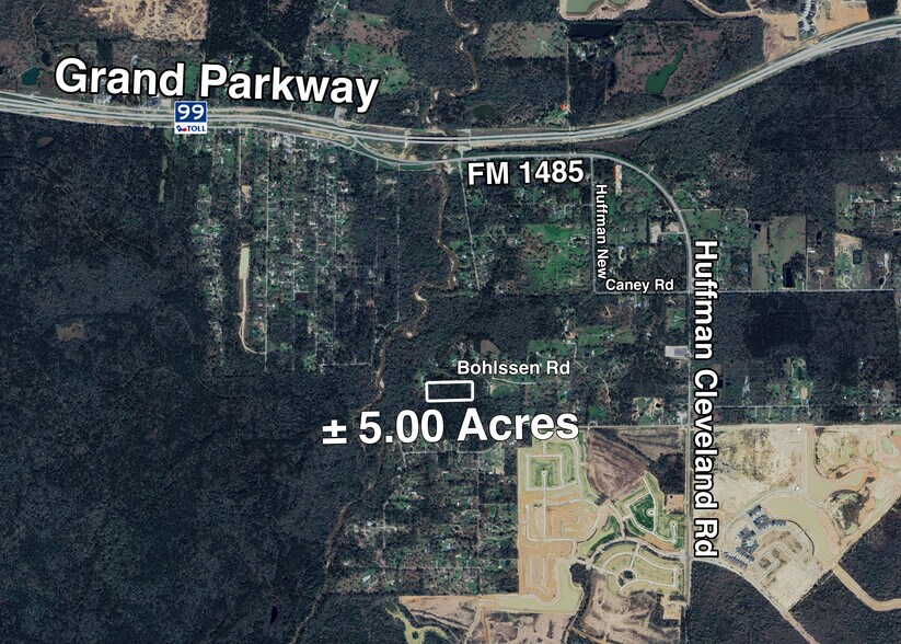 Bohlssen Road, Huffman, TX à vendre - Aérien - Image 1 de 1