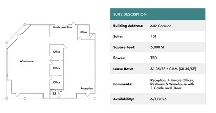 3025 Industry St, Oceanside, CA à louer Plan de site- Image 1 de 1