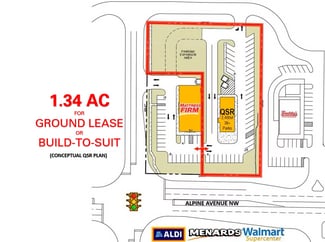Plus de détails pour 4048 Alpine Ave NW, Comstock Park, MI - Terrain à vendre