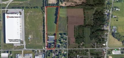 950 W Hanna Ave, Indianapolis, IN - AÉRIEN  Vue de la carte - Image1