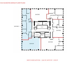 1243 Islington Ave, Toronto, ON for lease Floor Plan- Image 1 of 1