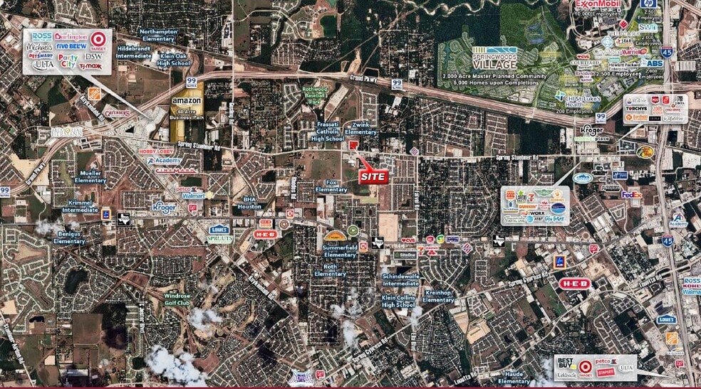 4416 Spring Stuebner Rd, Spring, TX à vendre - Aérien - Image 3 de 3