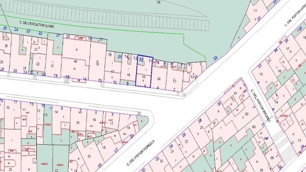 Carrer de l'Estrella, 6, Badalona, Barcelona à vendre - Plan de site - Image 3 de 3