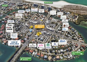 464 John Ringling Blvd, Sarasota, FL - Aérien Vue de la carte