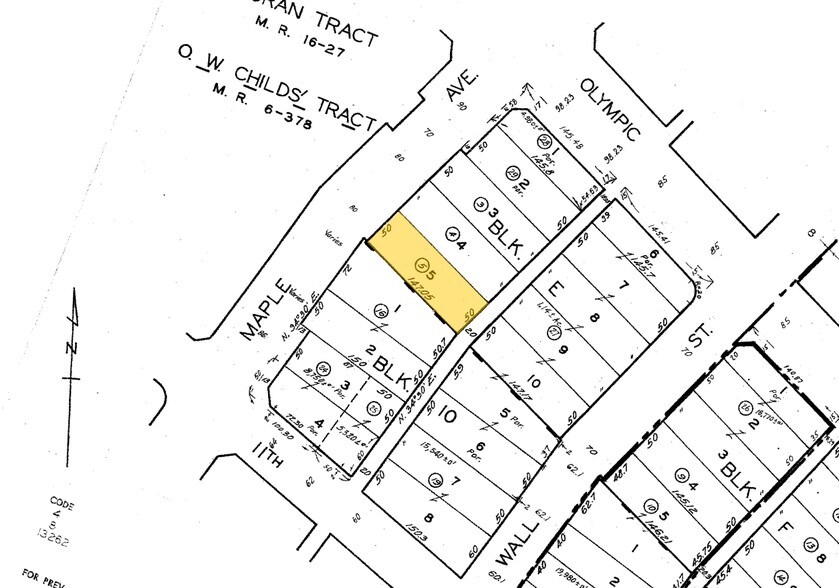 1030 Maple Ave, Los Angeles, CA à vendre - Plan cadastral - Image 2 de 10
