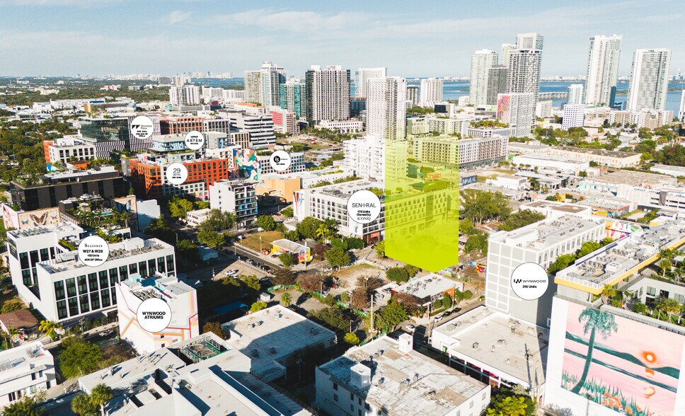 74 NW 26th St, Miami, FL à vendre - Aérien - Image 2 de 4