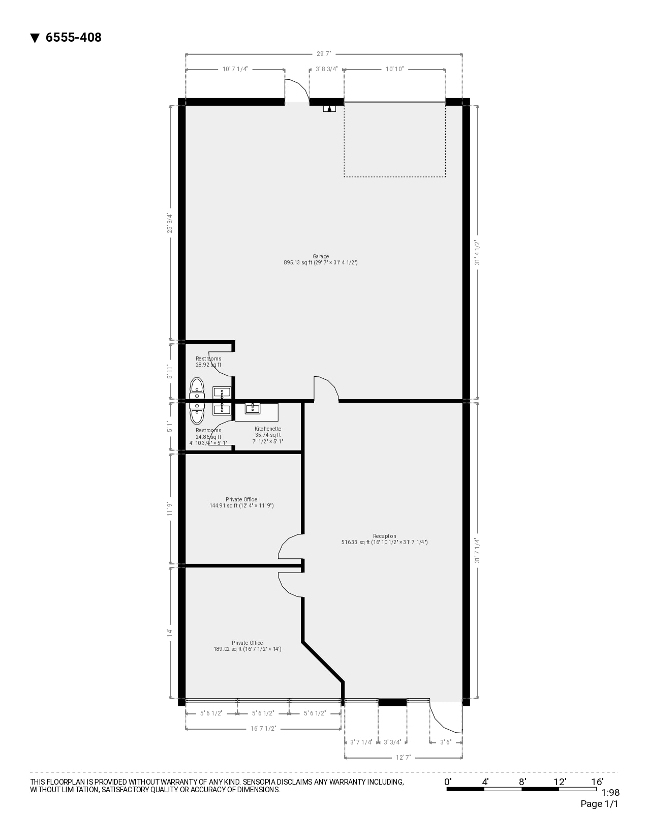 6555 Powerline Rd, Fort Lauderdale, FL à louer Plan d’étage- Image 1 de 1
