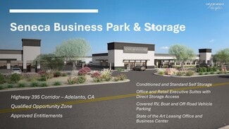 Plus de détails pour Seneca Rd, Adelanto, CA - Terrain à vendre