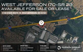 Plus de détails pour 5160 OH-29, West Jefferson, OH - Terrain à vendre