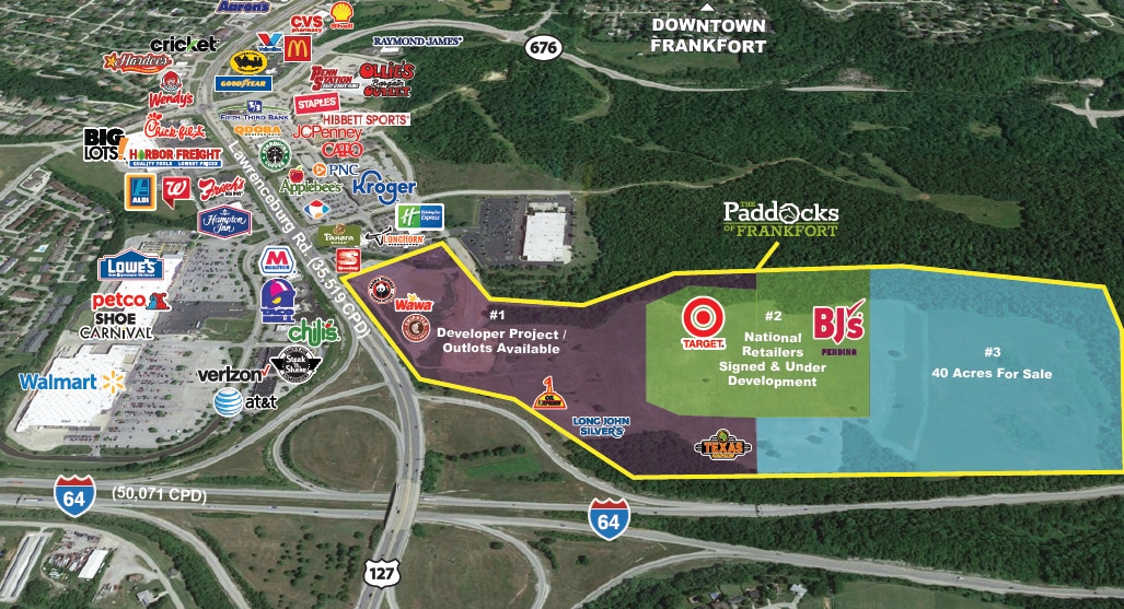 I-64 & U.S. 127 Hwy, Frankfort, KY for lease Primary Photo- Image 1 of 15