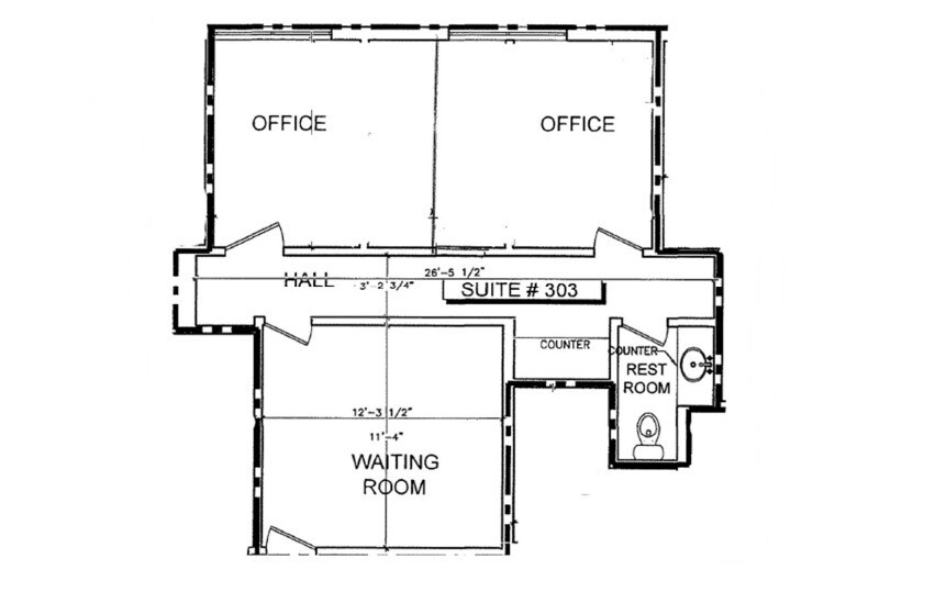 18740 Ventura Blvd, Tarzana, CA for lease Floor Plan- Image 1 of 1