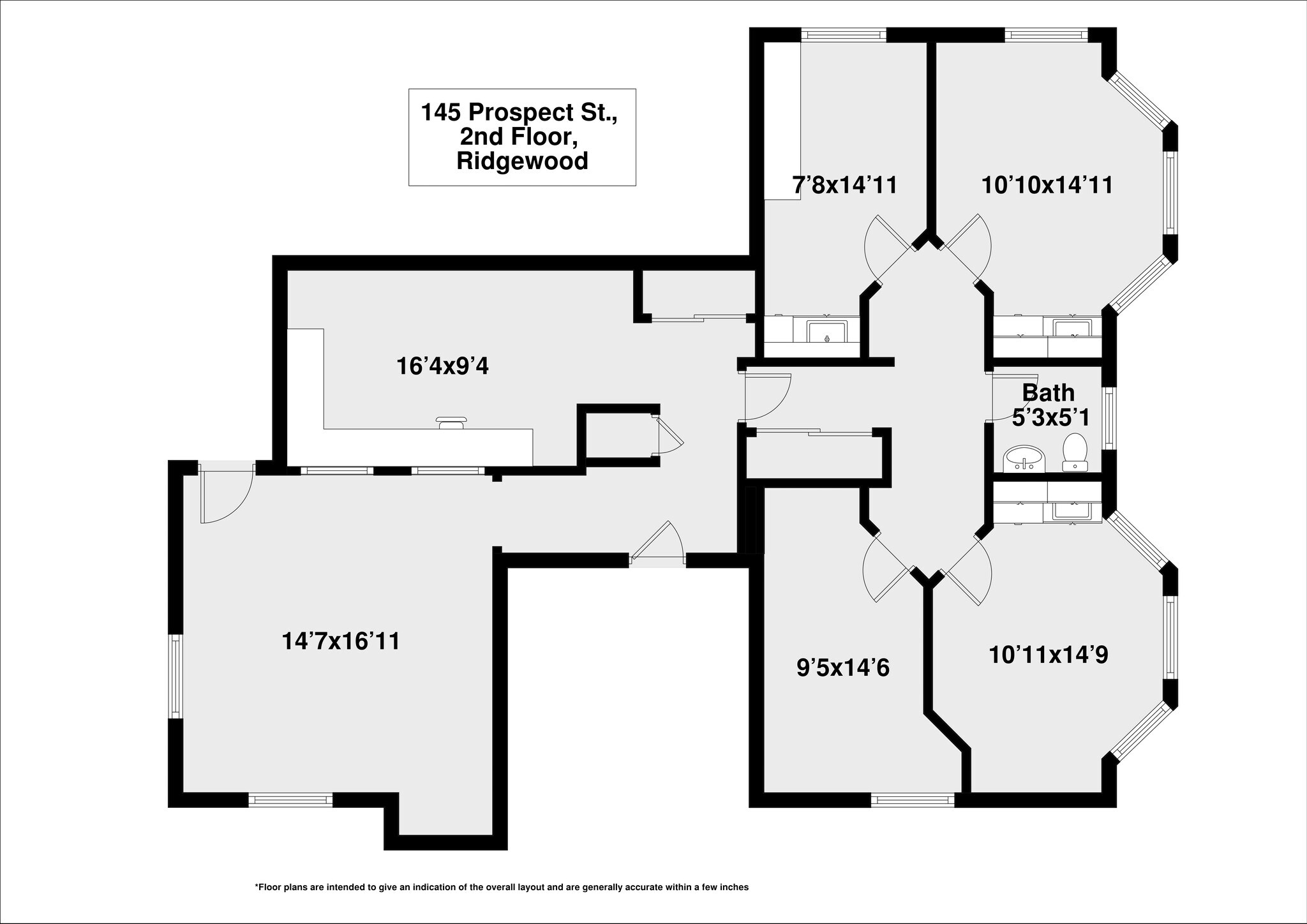 145 Prospect St, Ridgewood, NJ for lease Site Plan- Image 1 of 11