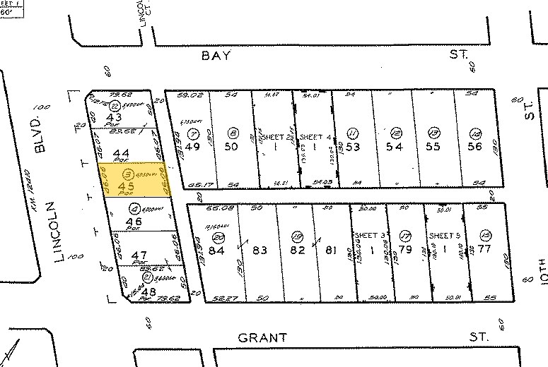 2011-2013 Lincoln Blvd, Santa Monica, CA à vendre - Plan cadastral - Image 2 de 26