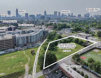 Plus de détails pour 741 Donald Lee Hollowell Pky NW, Atlanta, GA - Terrain à vendre