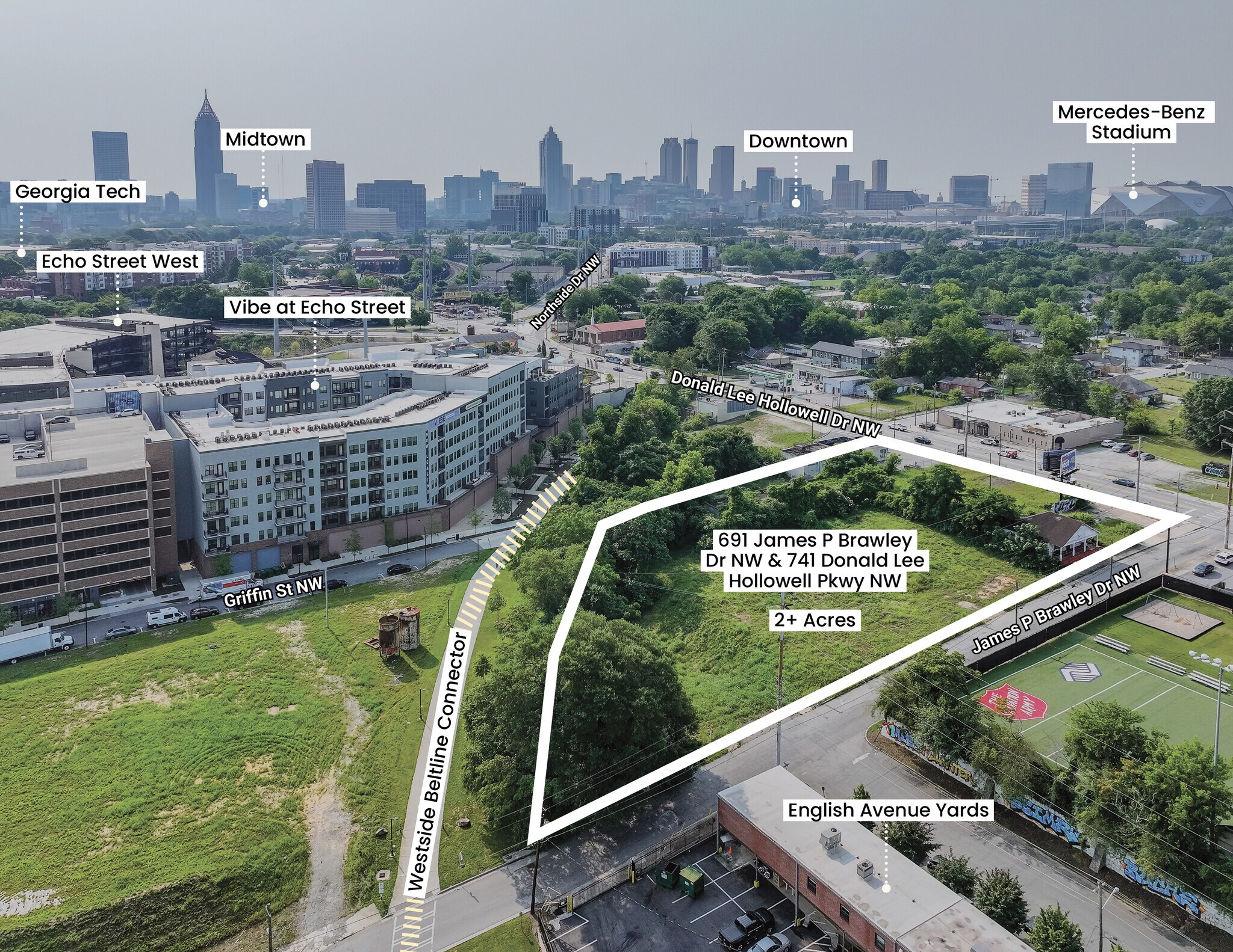 741 Donald Lee Hollowell Pky NW, Atlanta, GA à vendre Photo du bâtiment- Image 1 de 6