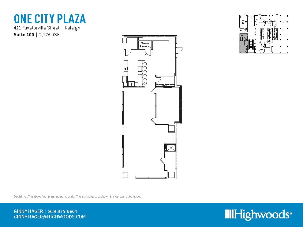 421 fayetteville St, Raleigh, NC for lease Interior Photo- Image 1 of 1