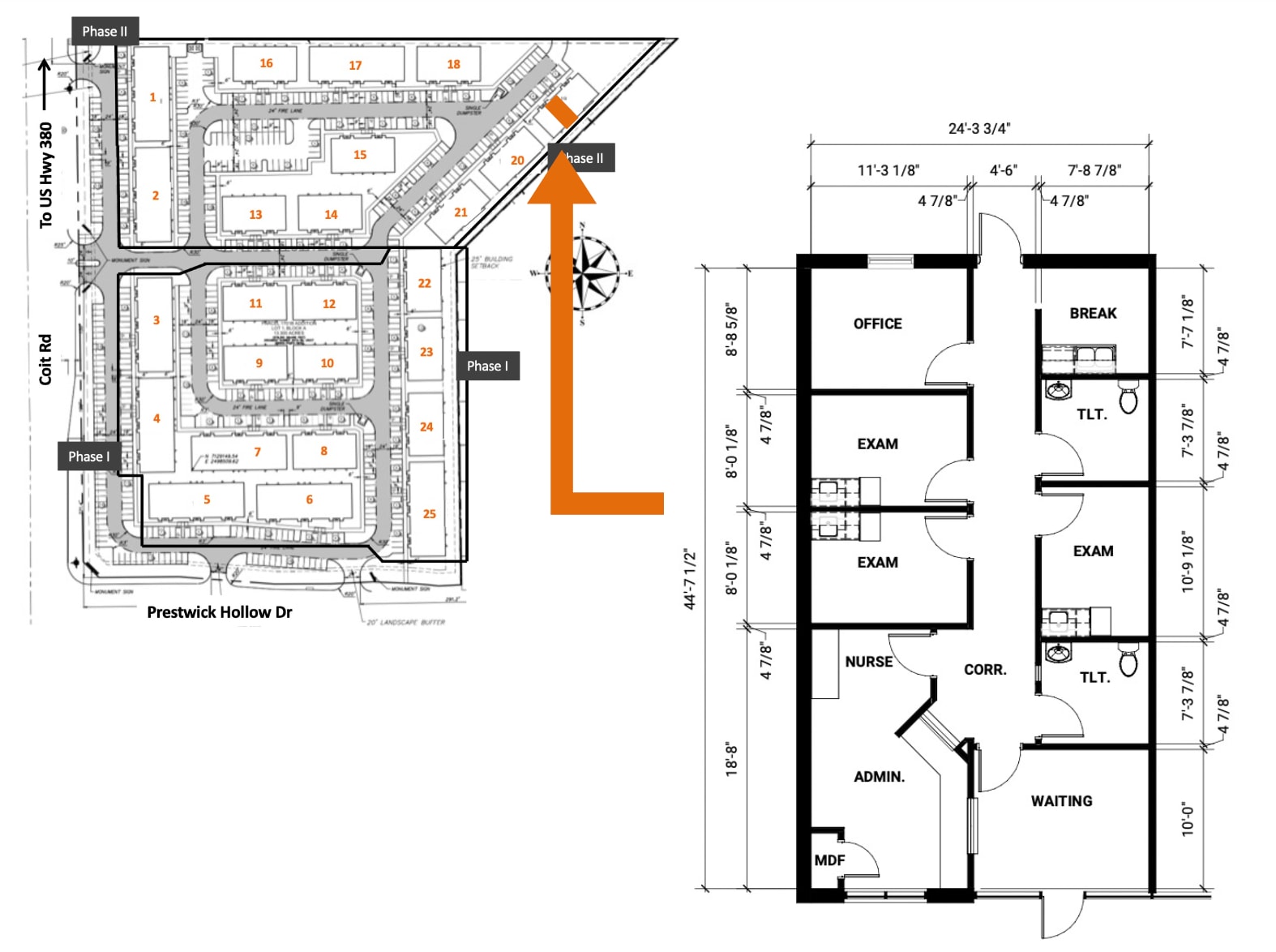 1400 N Coit Rd, McKinney, TX for lease Floor Plan- Image 1 of 8