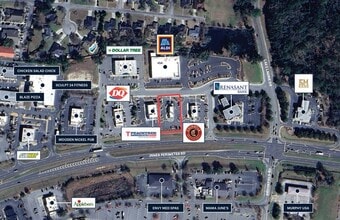 3285 Inner Perimeter Rd, Valdosta, GA - AÉRIEN  Vue de la carte