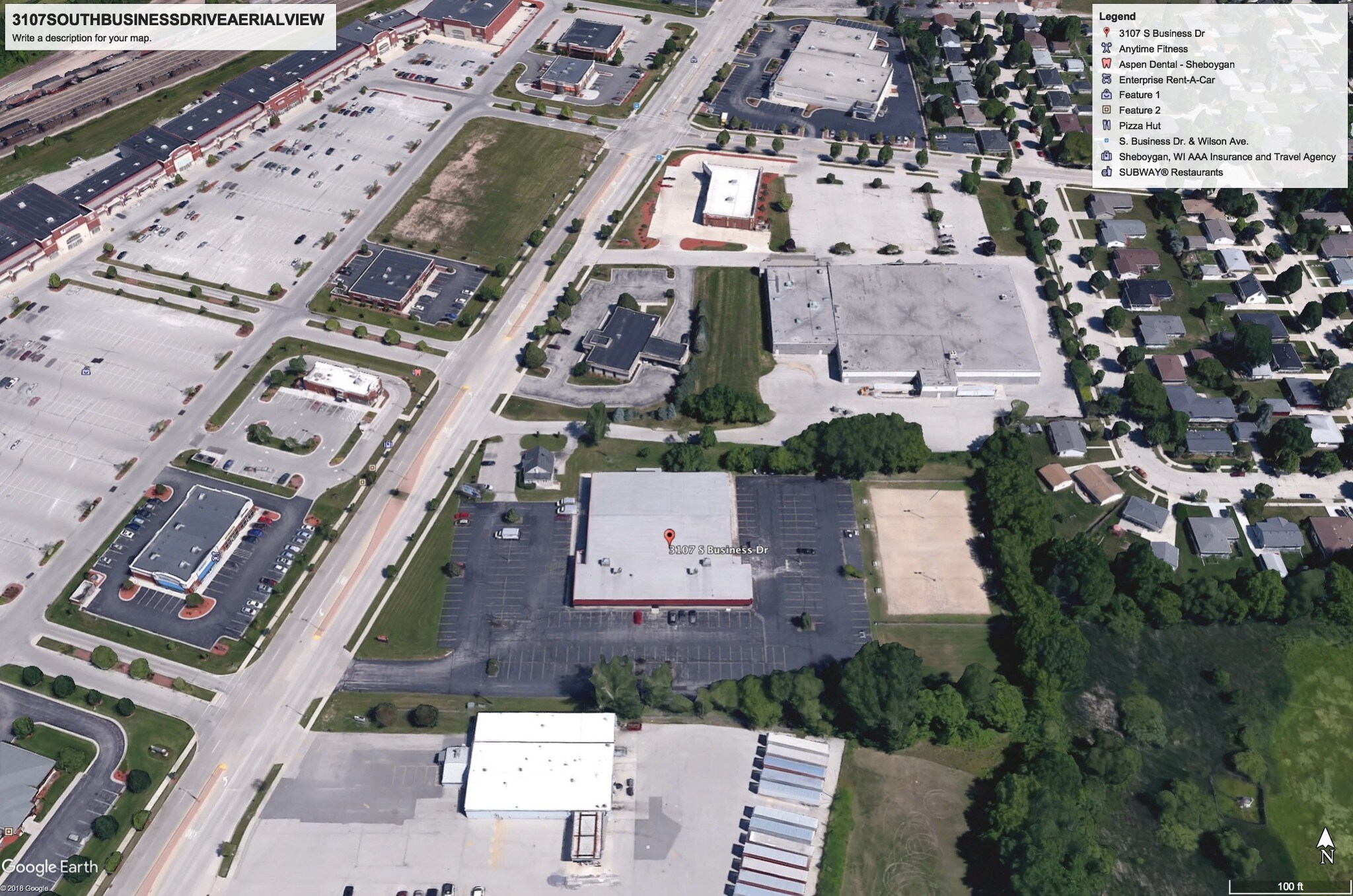 3107 S Business Dr, Sheboygan, WI à vendre Photo du bâtiment- Image 1 de 5