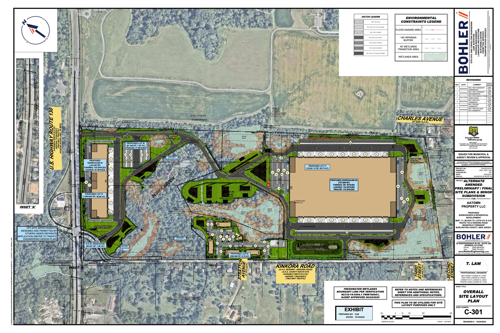 5269 Route 130 N, Mansfield, NJ for sale Site Plan- Image 1 of 3