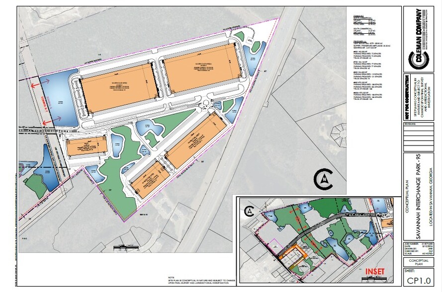 0 Fort Argyle Rd, Savannah, GA à louer - Plan de site - Image 2 de 6