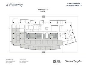 4 Waterway Square Pl, The Woodlands, TX for lease Floor Plan- Image 1 of 1