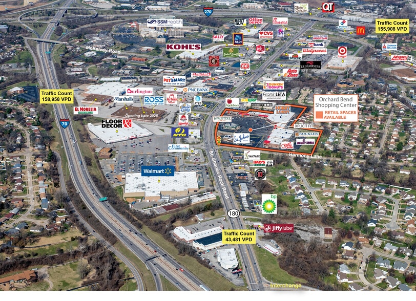 11977 St. Charles Rock Rd, Bridgeton, MO for lease - Aerial - Image 3 of 18