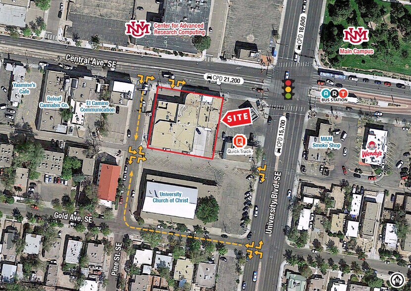 1700-1710 Central Ave SE, Albuquerque, NM for sale - Building Photo - Image 2 of 10