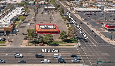 5105 W Thunderbird Rd, Glendale, AZ - AÉRIEN Vue de la carte - Image1
