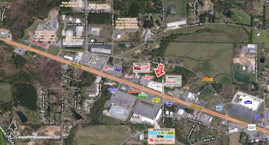 000 US Highway 431, Guntersville, AL à vendre - Aérien - Image 2 de 3