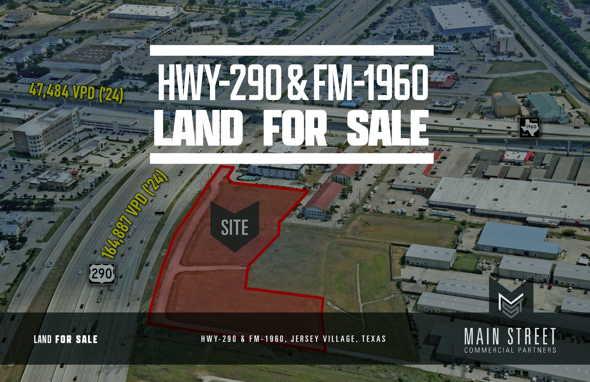 Highway 290 & FM 1960, Houston, TX à vendre Aérien- Image 1 de 4